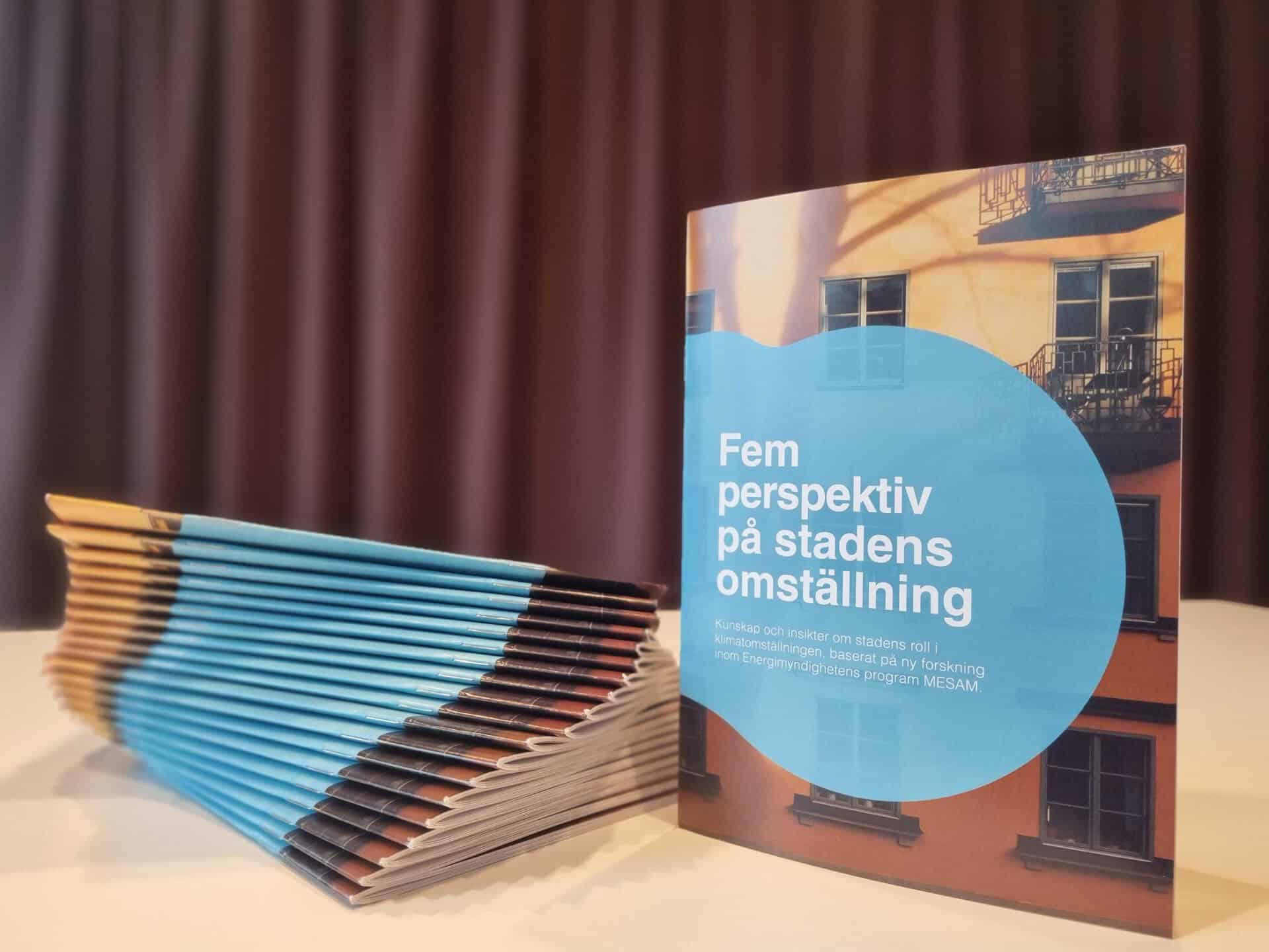 Ny rapport: Fem perspektiv på stadens omställning